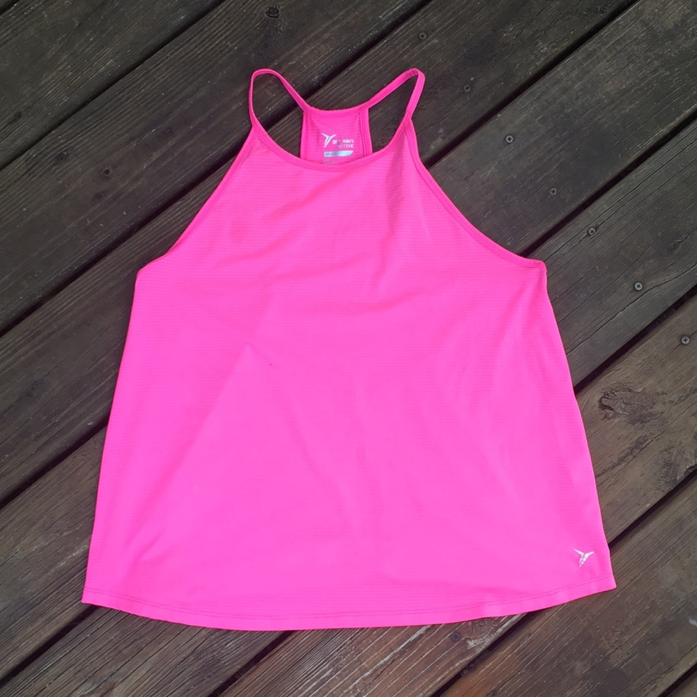 Pink Old Navy tank top, size L